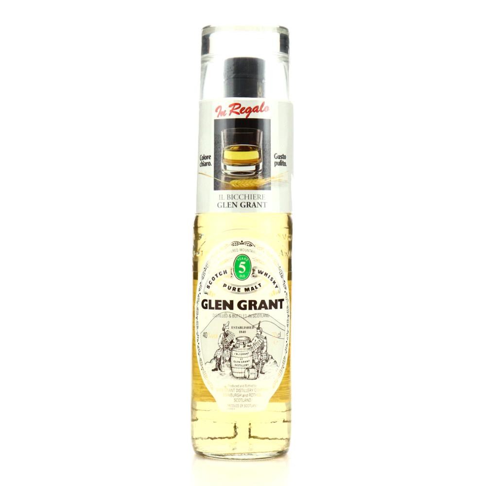Glen Grant 5 Year Old with Glass