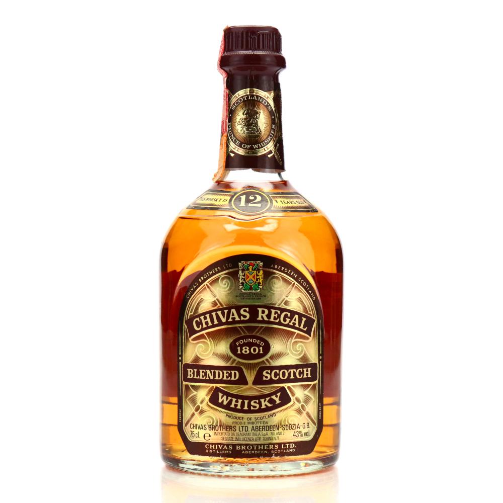 Chivas Regal 12 Year Old 1980s / Seagram Import