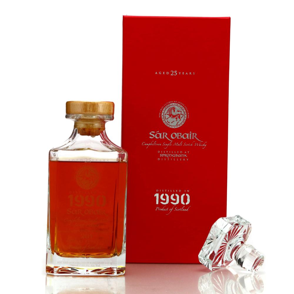 Springbank 1990 Kingsbury 25 Year Old Sár Obair