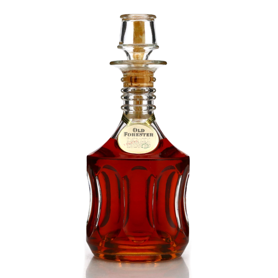 Old Forester 1957 Bottled in Bond Bourbon Decanter