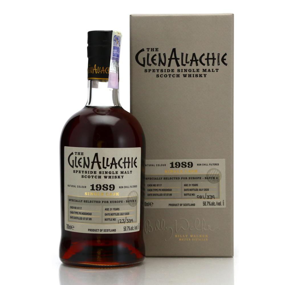 Glenallachie 1989 Single PX Cask 31 Year Old #6117 / Europe Batch 3