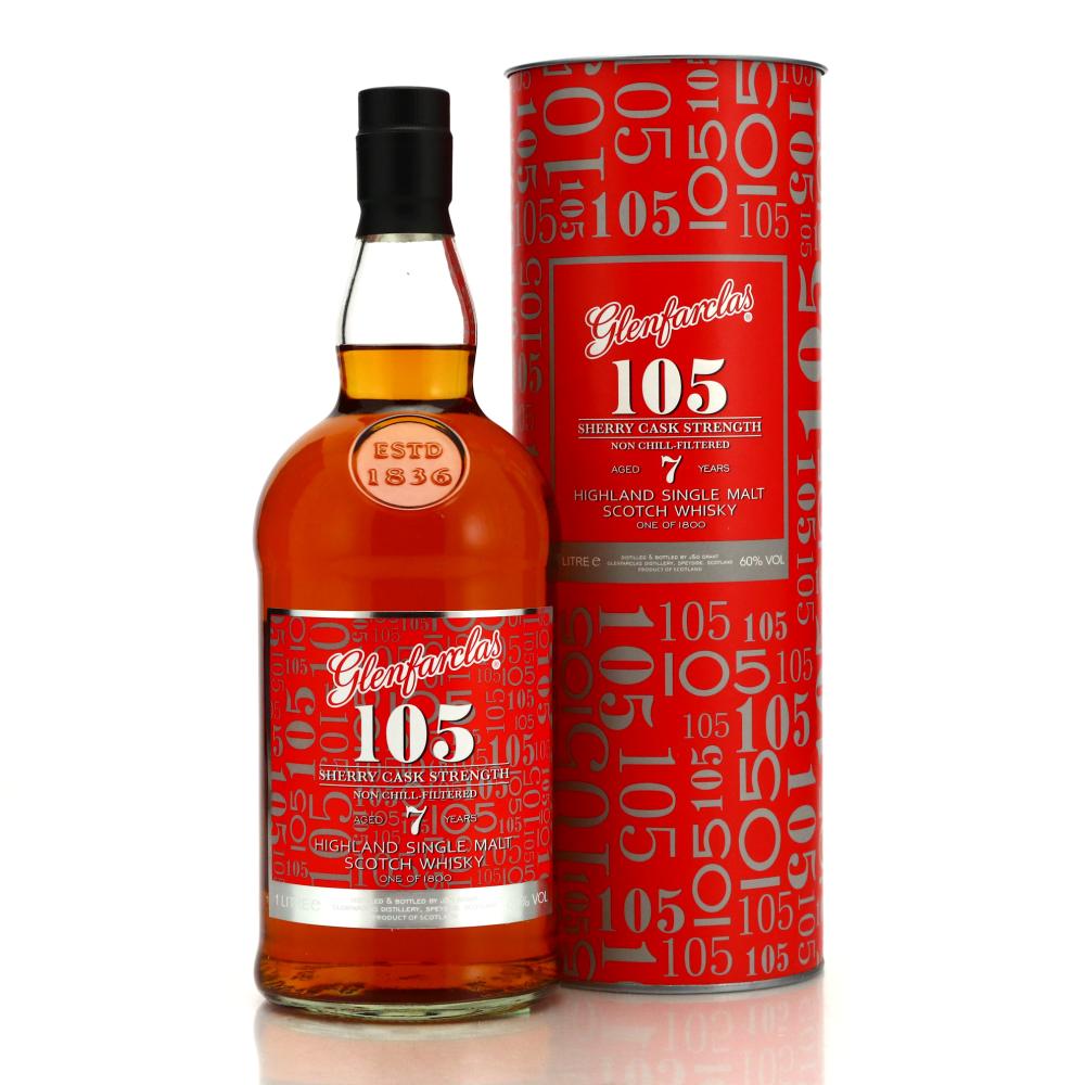 Glenfarclas 105 Sherry Cask Strength 7 Year Old 1 Litre