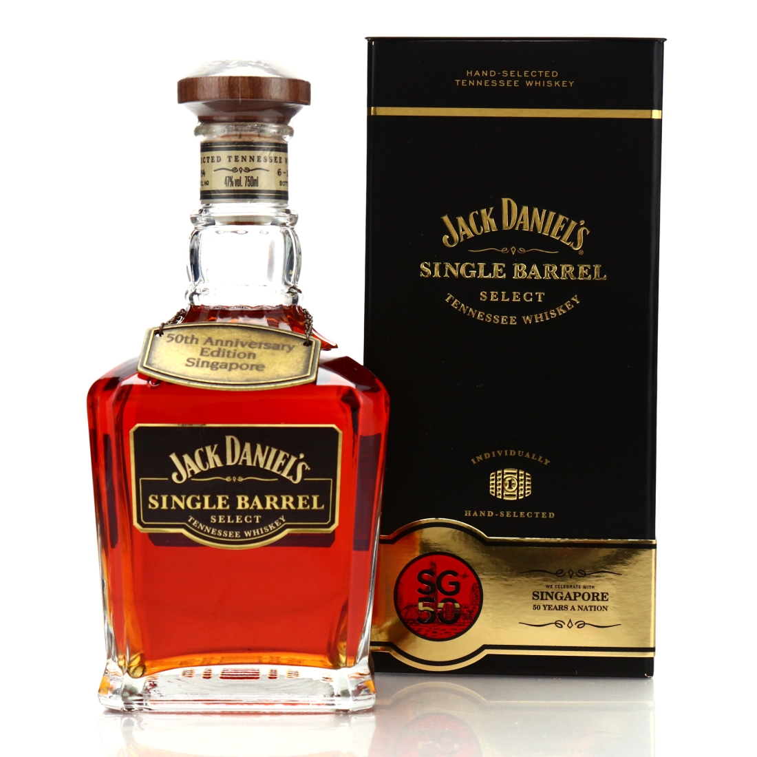 Jack Daniel's Single Barrel Select 2015 / 50th Anniversary Edition Singapore