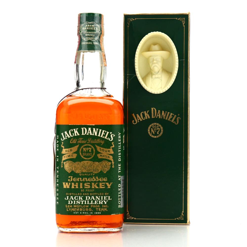 Jack Daniel's Old No.7 Green Label 90 Proof 1974 / Soffiantino Import