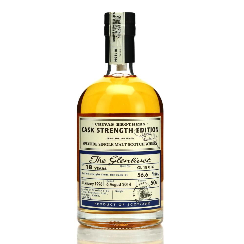Glenlivet 1996 Cask Strength 18 Year Old Batch #14