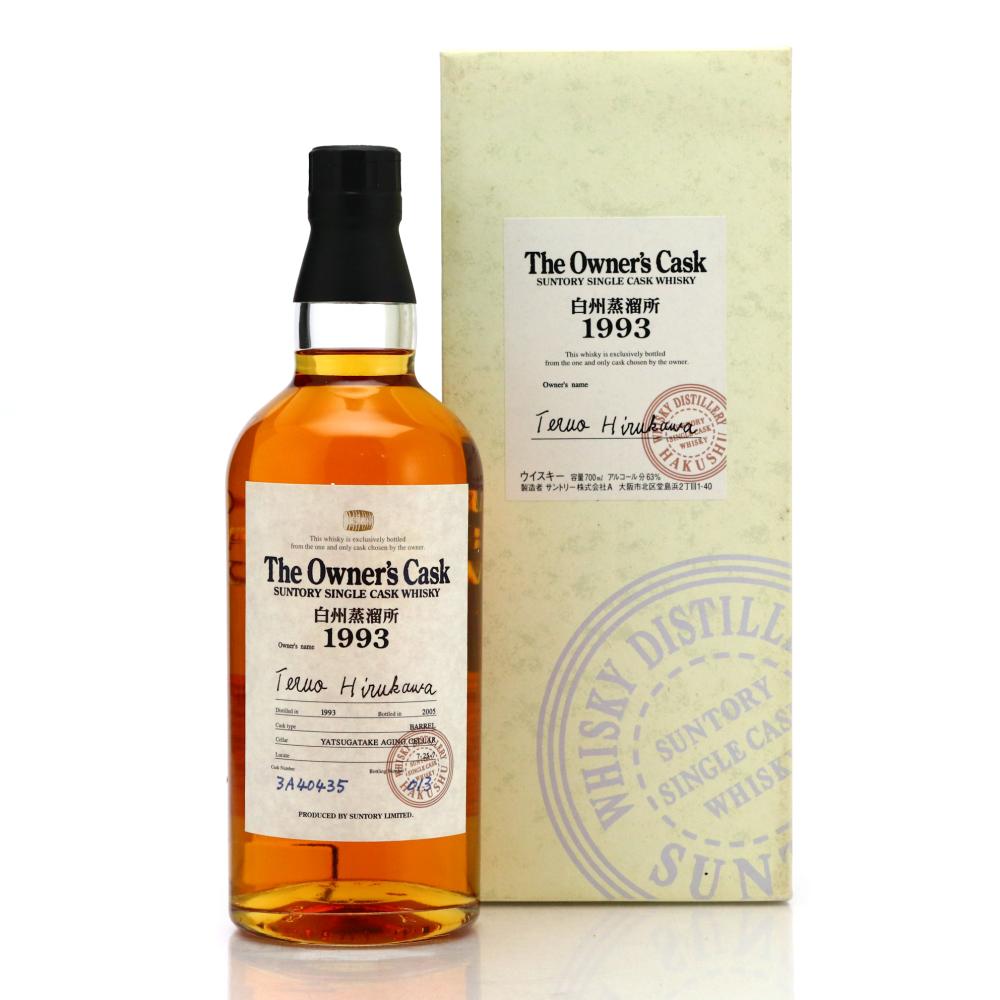 Hakushu 1993 Single Cask #3A40435 / T. Hirukawa