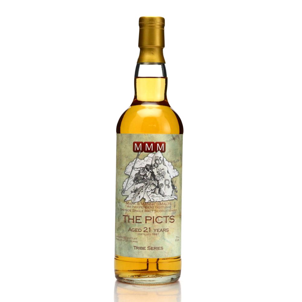 Speyside Single Malt 1997 Mark and Manny's Malts 23 Year Old / Tribe Series - The Picts