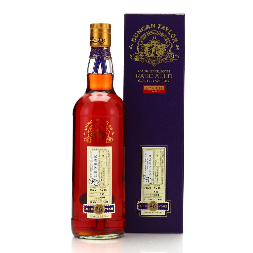 Glenesk 1981 Duncan Taylor 26 Year Old Sherry Cask