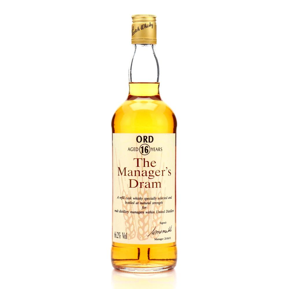 Glen Ord 16 Year Old Manager's Dram 1991