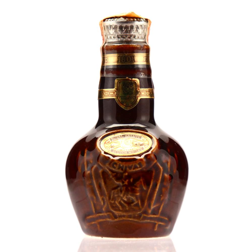 Chivas Royal Salute 21 Year Old Ruby Miniature Flagon