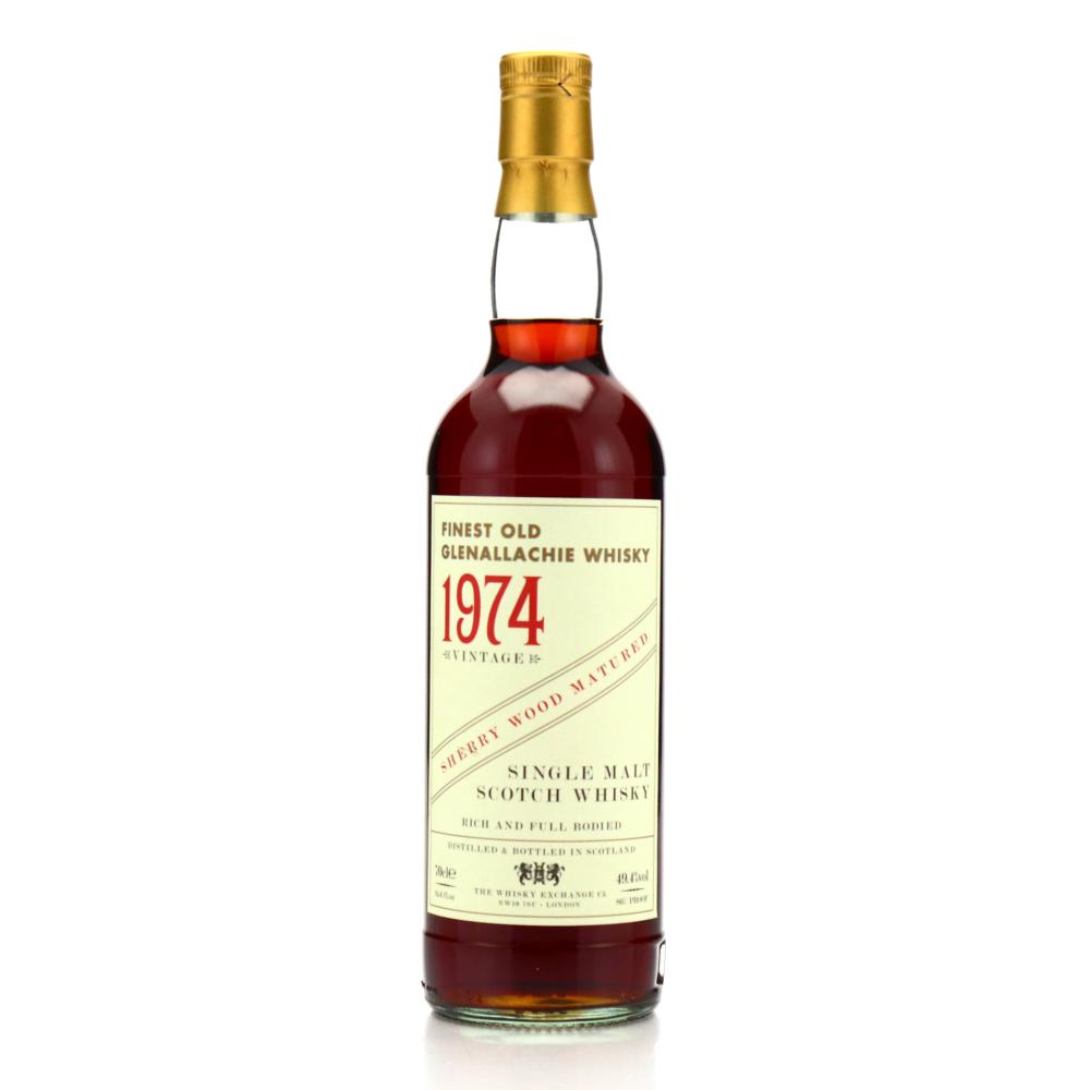 Glenallachie 1974 The Whisky Exchange Sherry Wood Matured