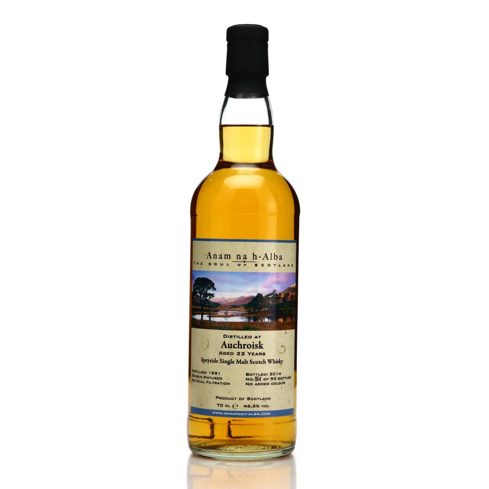 Auchroisk 1991 Anam na h-Alba 22 Year Old
