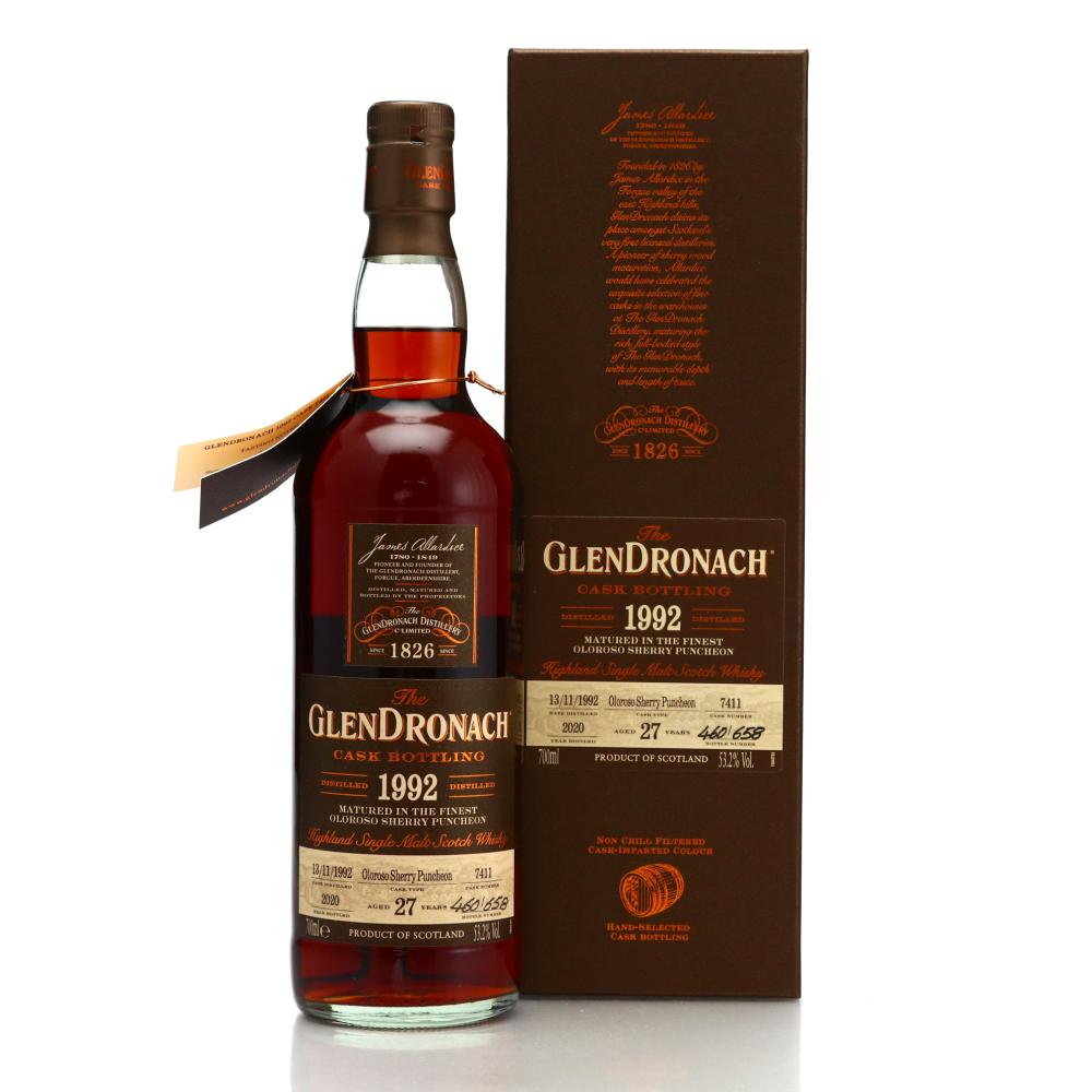Glendronach 1992 Single Oloroso Cask 27 Year Old #7411