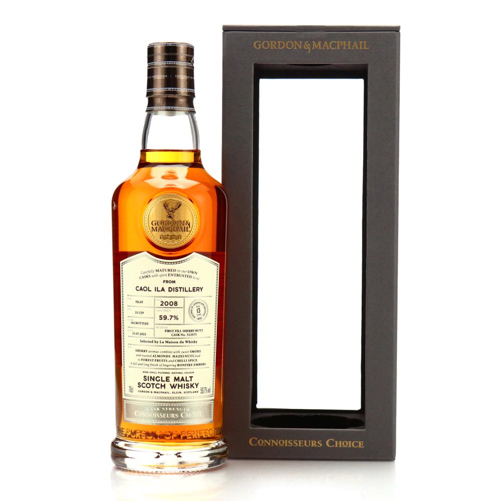 Caol Ila 2008 Gordon and MacPhail 13 Year Old Batch #21/129