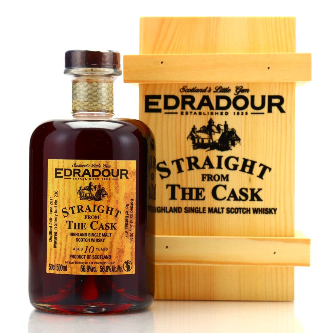 Edradour 2011 Straight From The Cask 10 Year Old 50cl