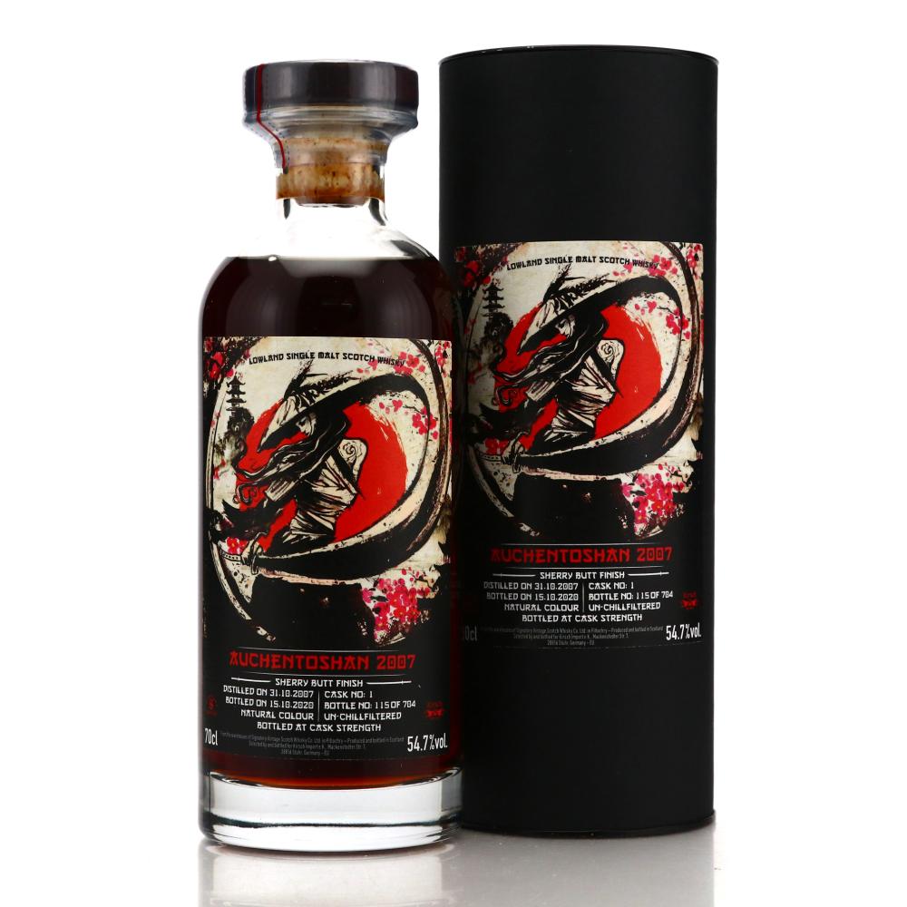 Auchentoshan 2007 Signatory Vintage Samurai / Kirsch Whisky