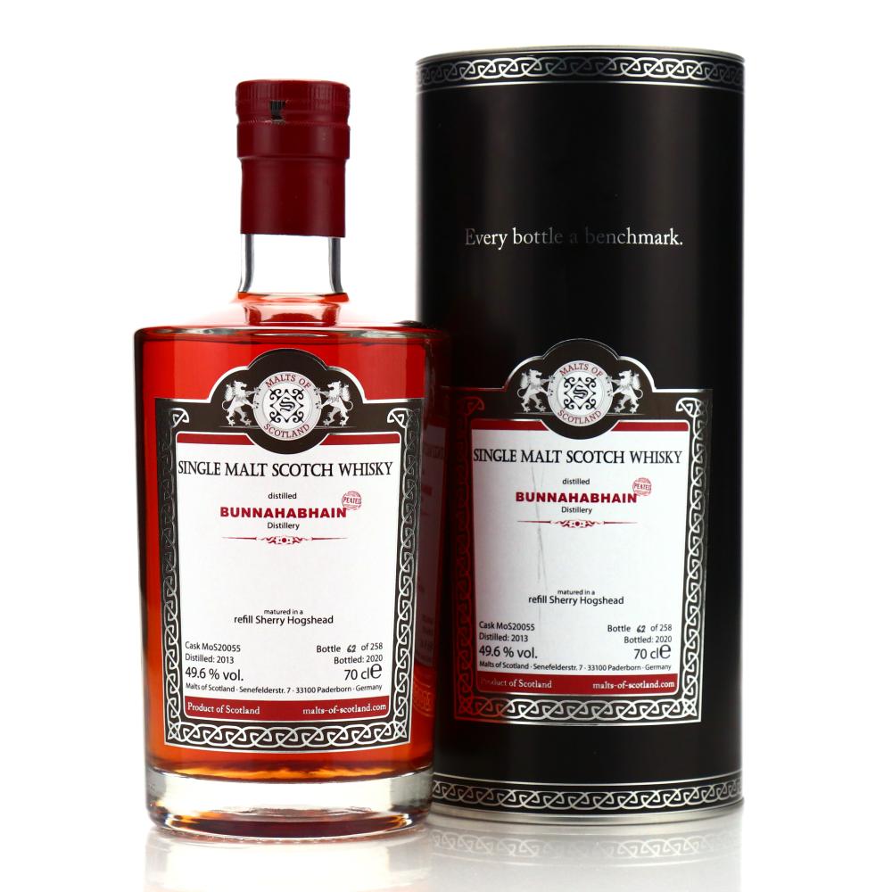 Bunnahabhain Peated 2013 Malts of Scotland Sherry Hogshead