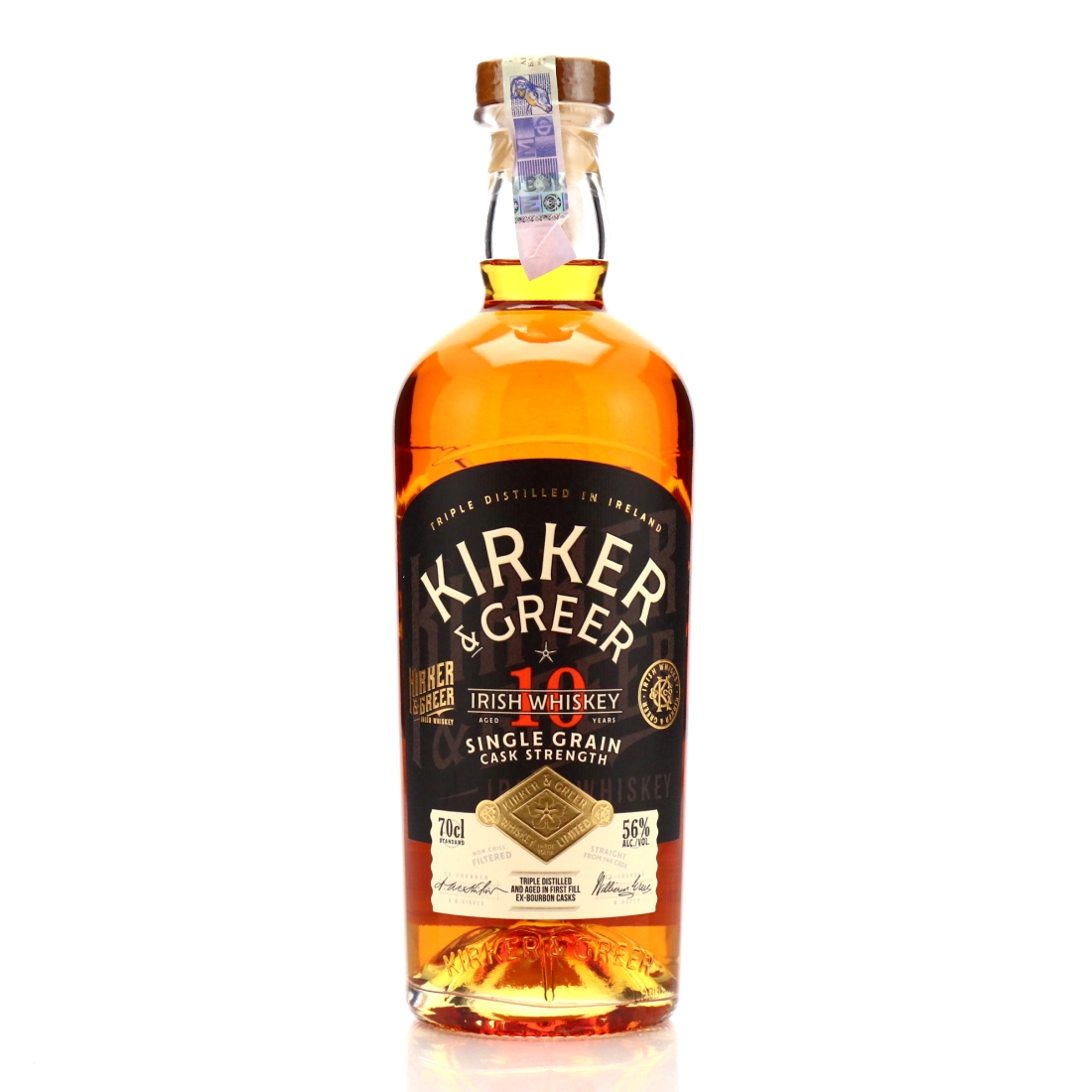 Kirker & Greer 10 Year Old Single Grain Cask Strength