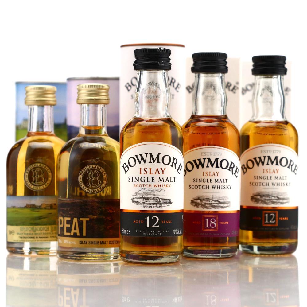 Islay Single Malt Miniatures x 5