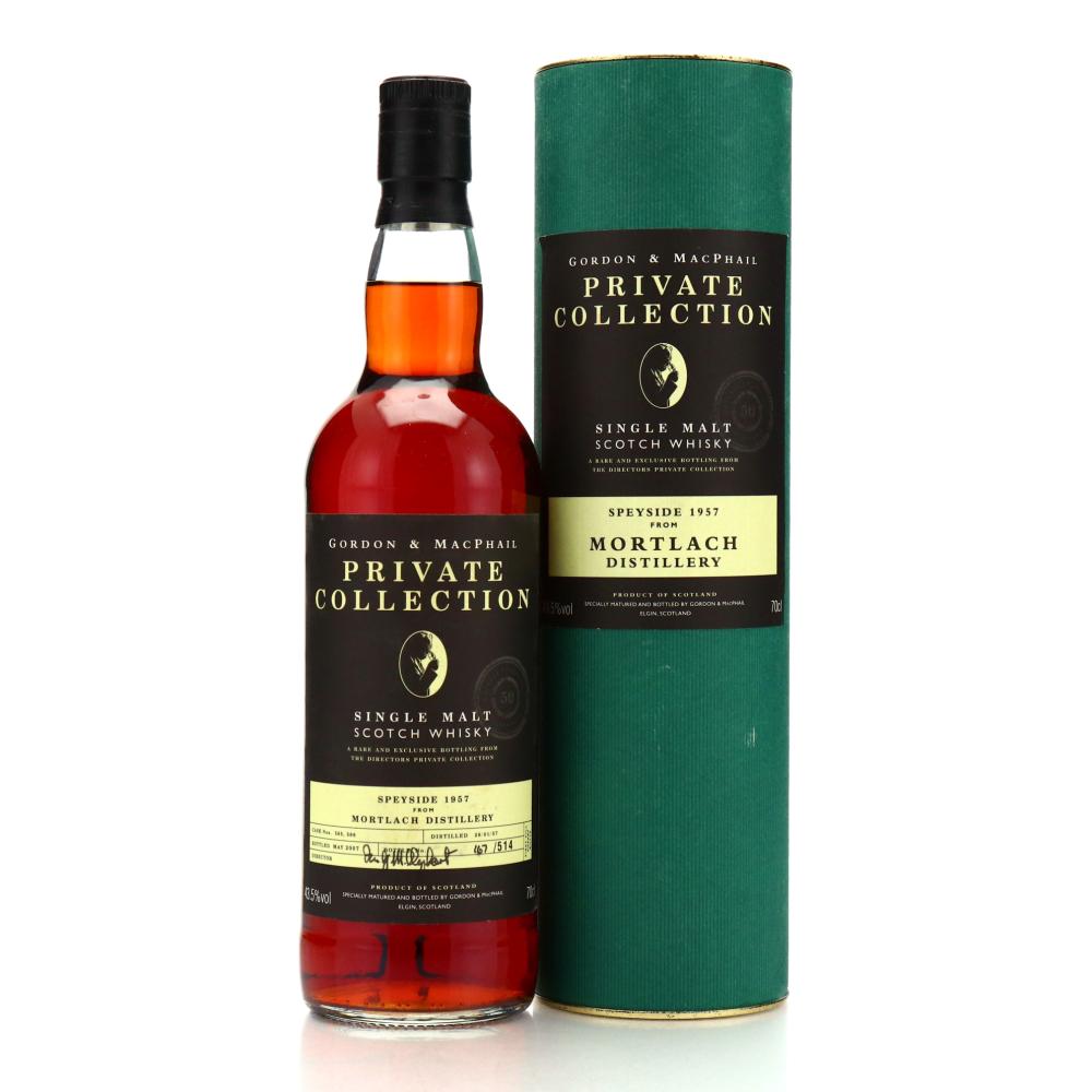 Mortlach 1957 Gordon and MacPhail Private Collection