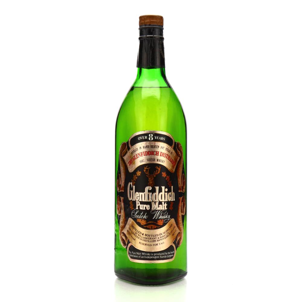 Glenfiddich 8 Year Old 1 Litre 1970s