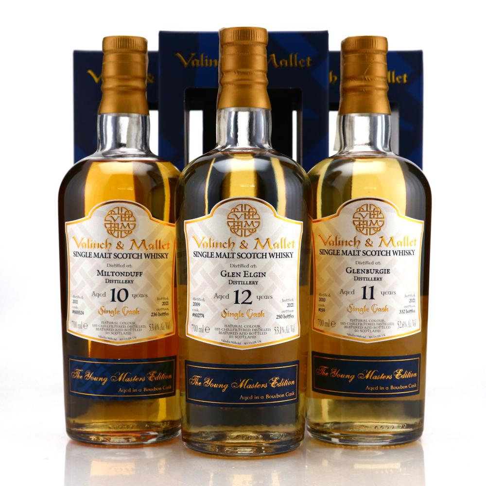 Valinch and Mallet The Young Masters Edition 3 x 70cl