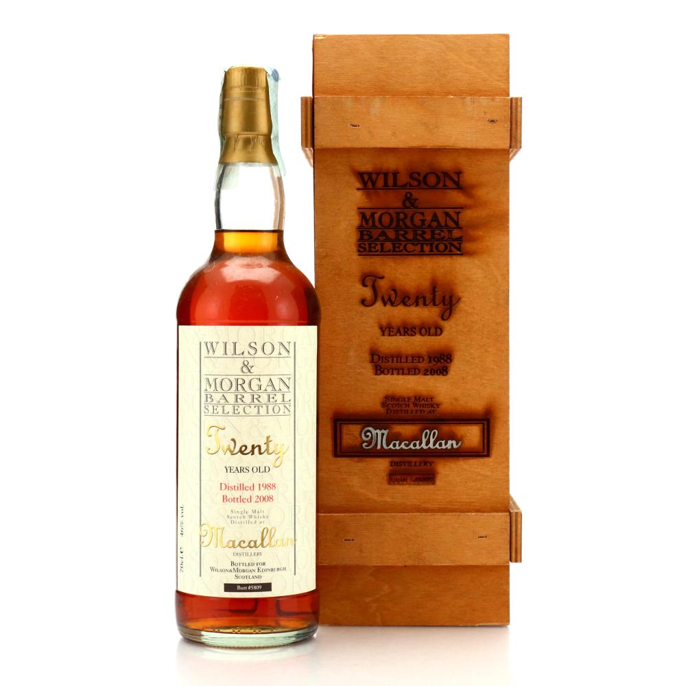 Macallan 1989 Wilson and Morgan 20 Year Old
