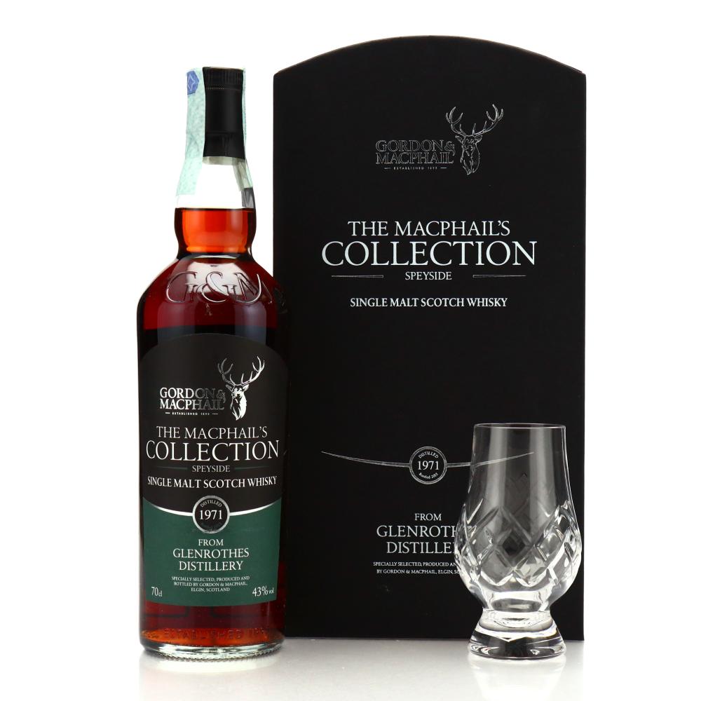 Glenrothes 1971 Gordon and MacPhail Gift Pack