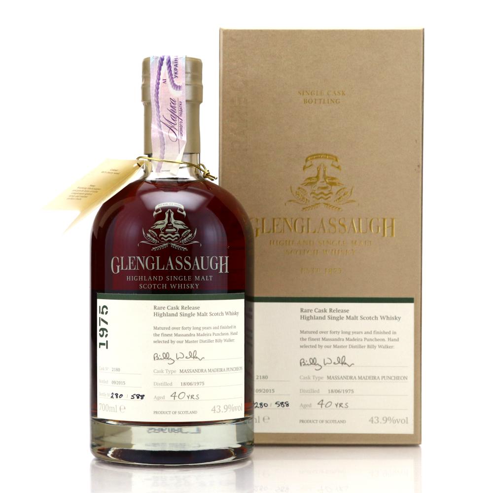 Glenglassaugh 1975 Single Massandra Madeira Cask 40 Year Old #2180
