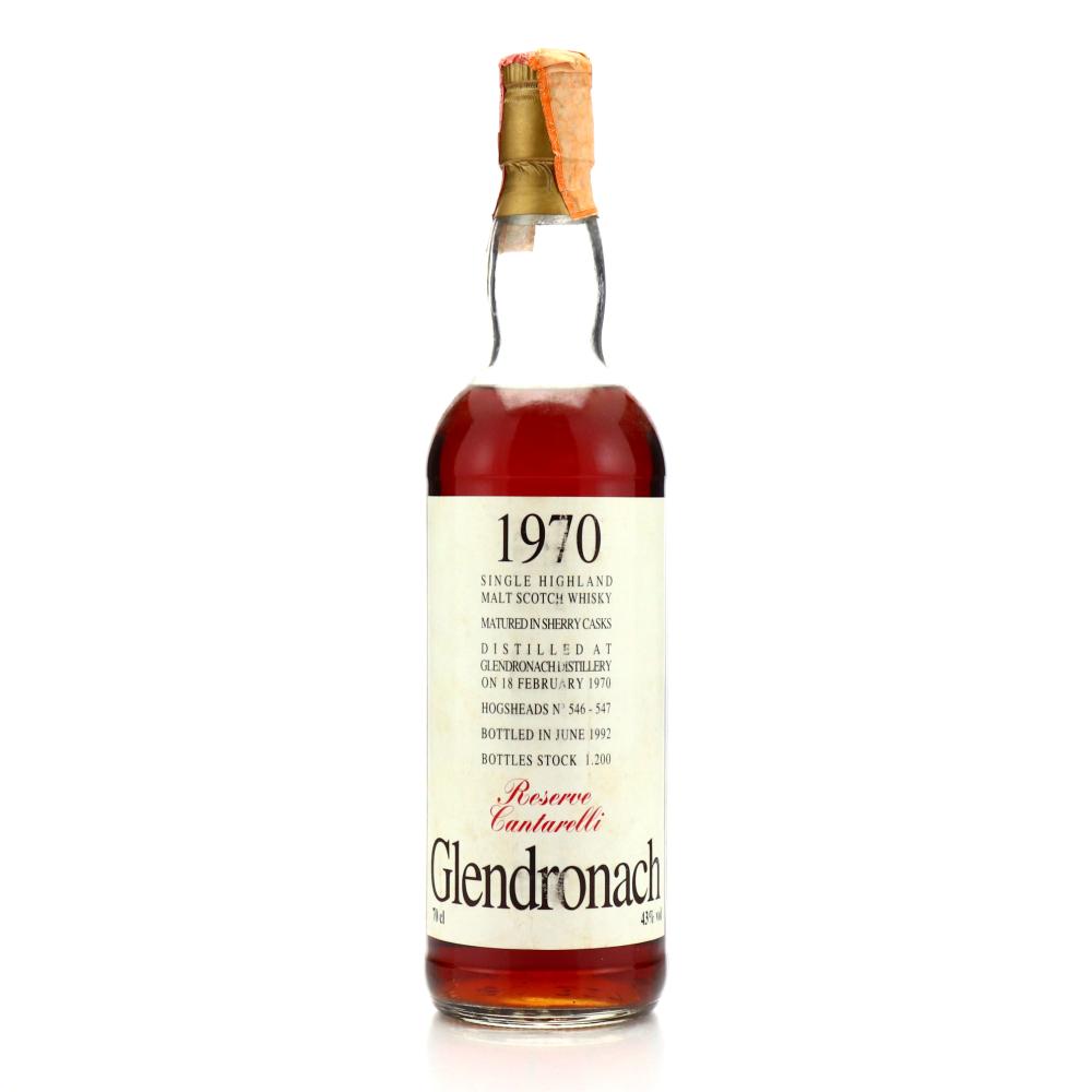 Glendronach 1970 Velier Reserve Cantarelli