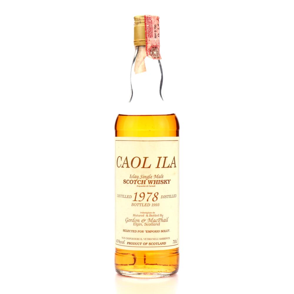 Caol Ila 1978 Gordon and MacPhail 
