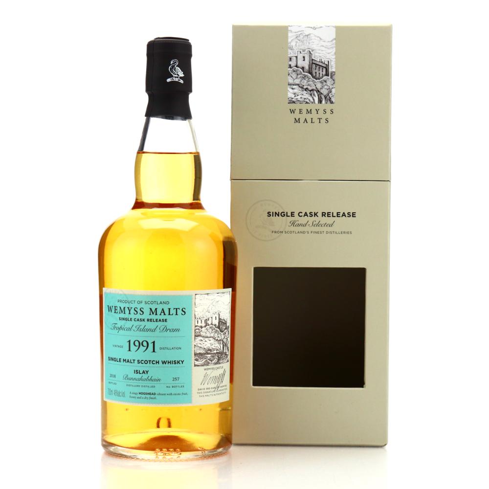 Bunnahabhain 1991 Wemyss Malts / Tropical Island Dram