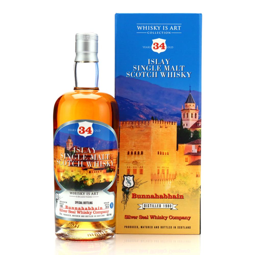Bunnahabhain 1980 Silver Seal 34 Year Old / Whisky is Art