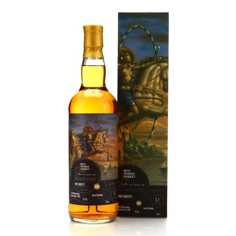 Port Charlotte 2008 Best Whisky Market 13 Year Old / Zodiac Series