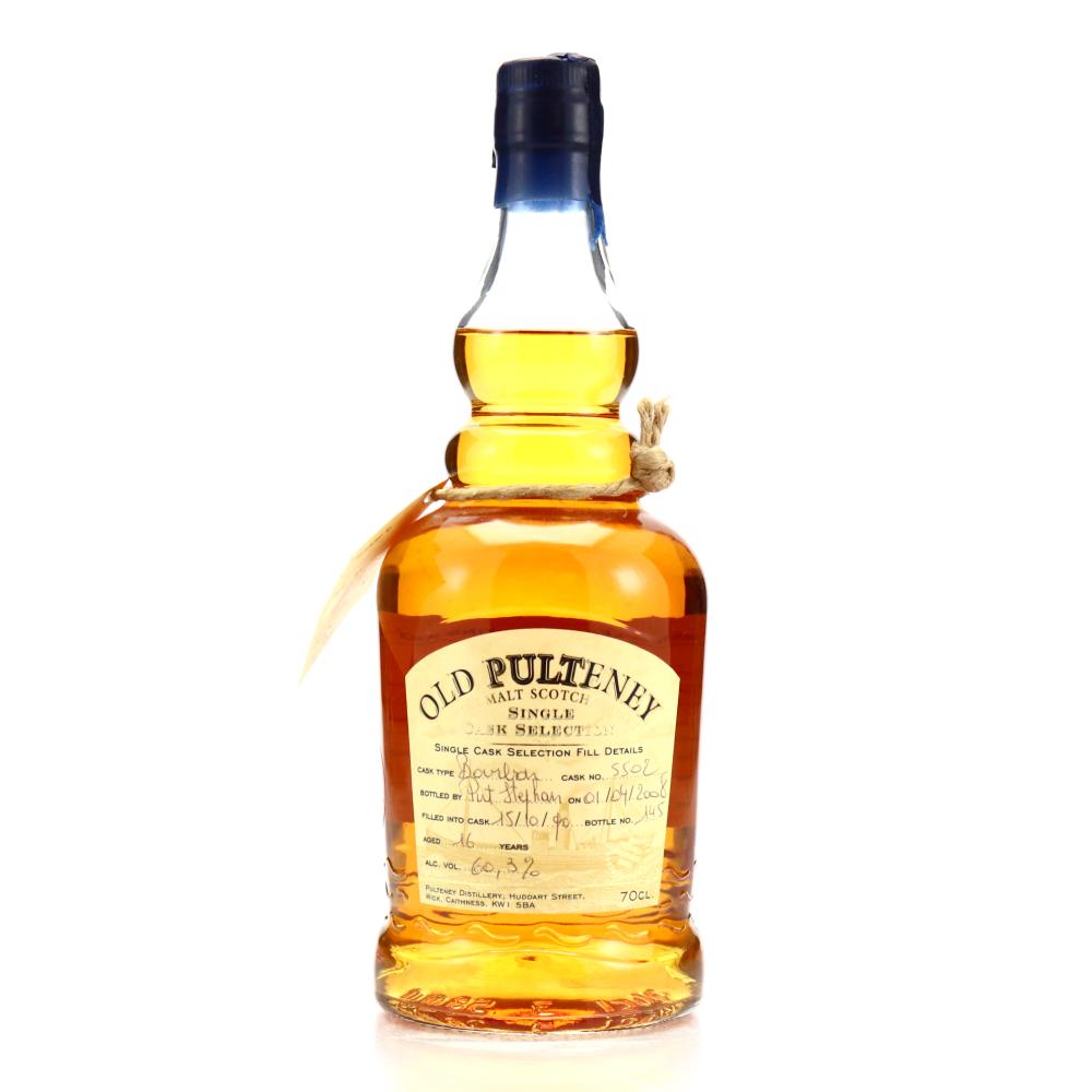 Old Pulteney 1990 Single Bourbon Cask 16 Year Old #5502
