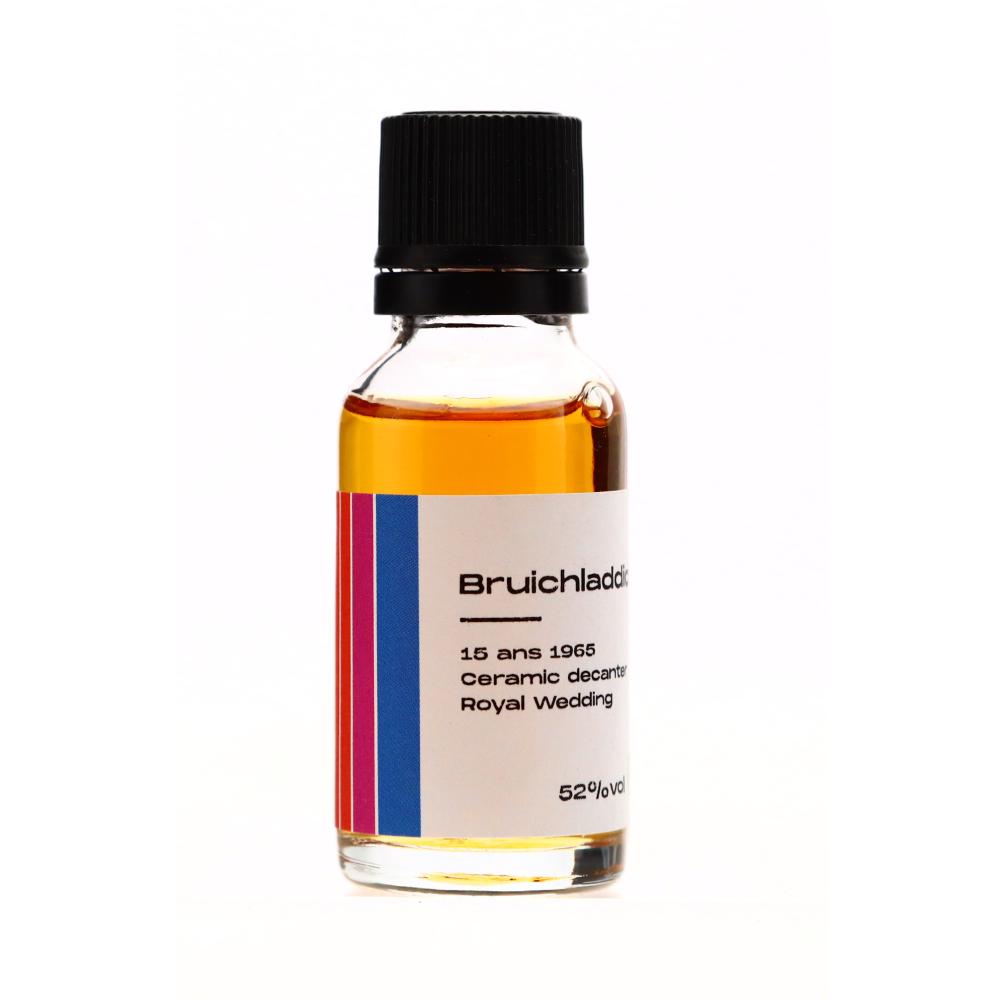 Bruichladdich 1965 15 Year Old Royal Wedding 1981 Decanter Sample