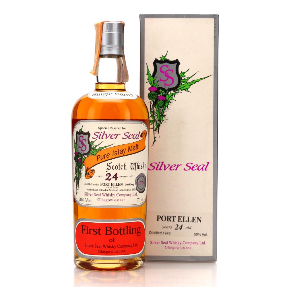 Port Ellen 1976 Silver Seal 24 Year Old / First Bottling