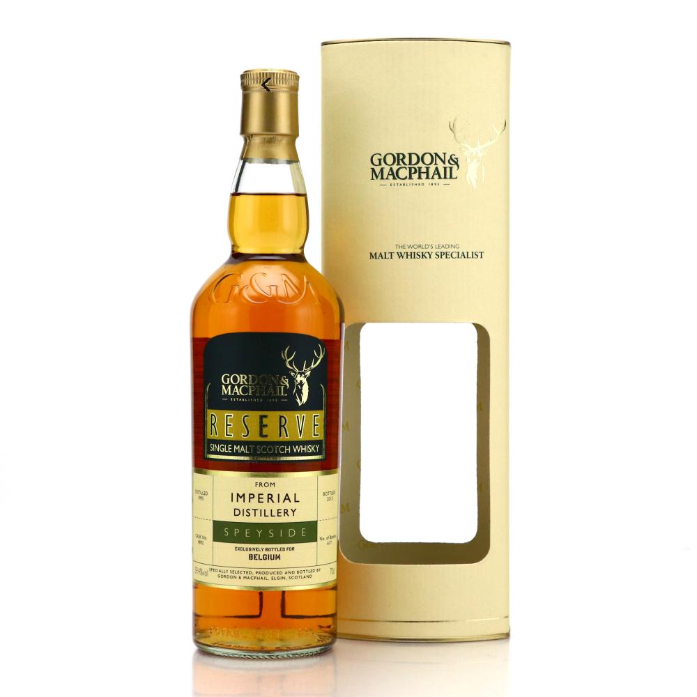 Imperial 1995 Gordon and MacPhail Single Cask / Belgium