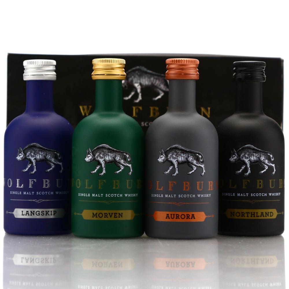 Wolfburn Miniature x 4