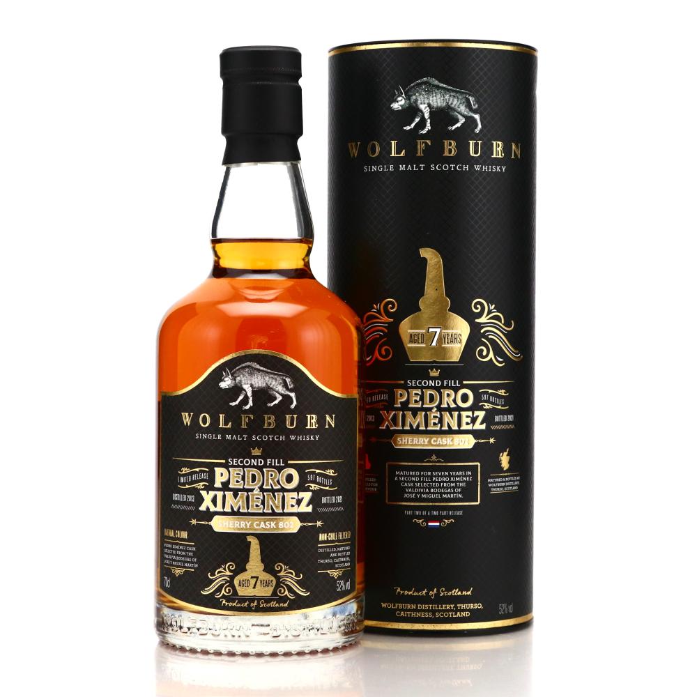 Wolfburn 2013 Single PX Cask 7 Year Old #802