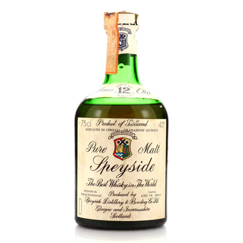 Speyside 12 Year Old Pure Malt 1980s