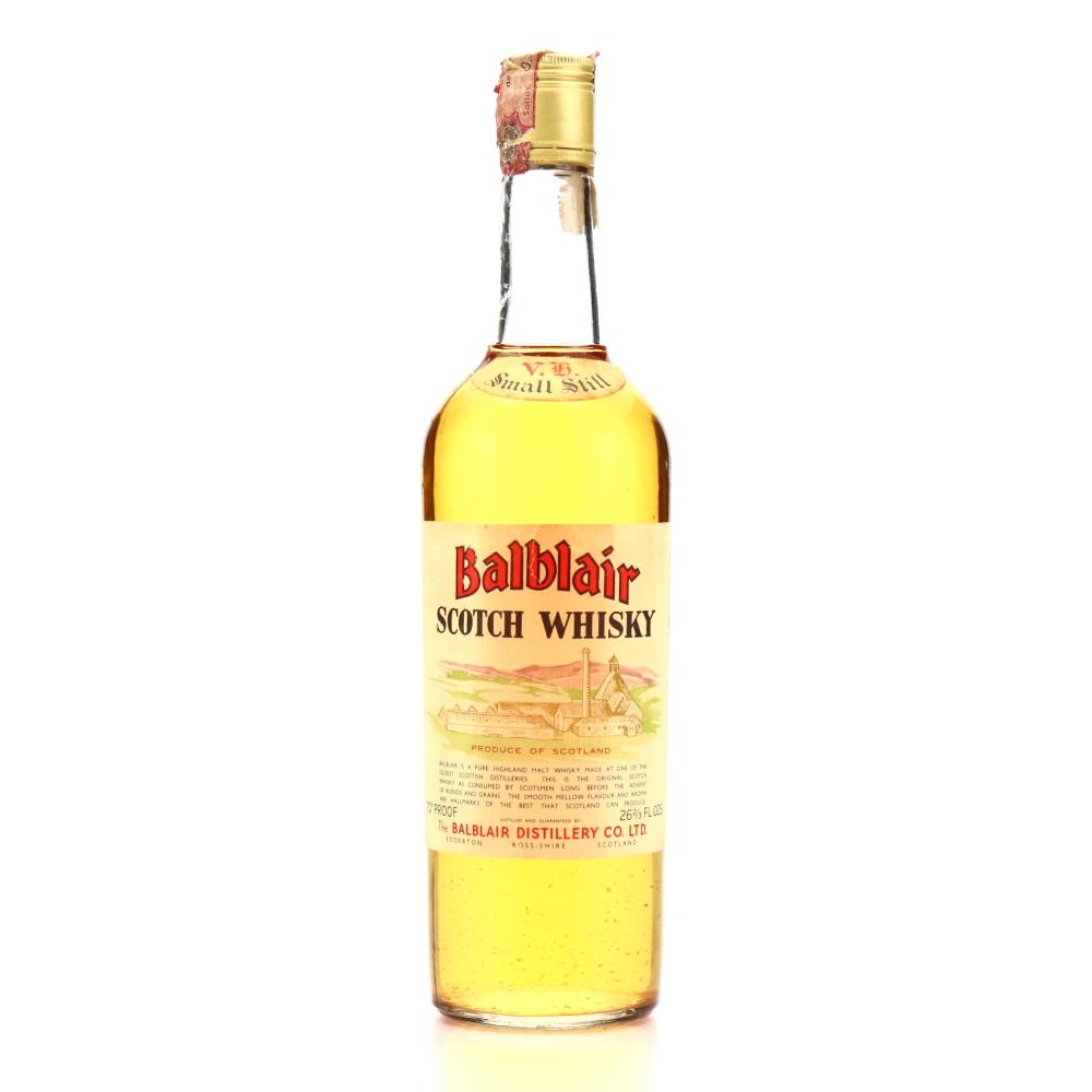 Balblair VH Small Still Gordon and MacPhail 1970s