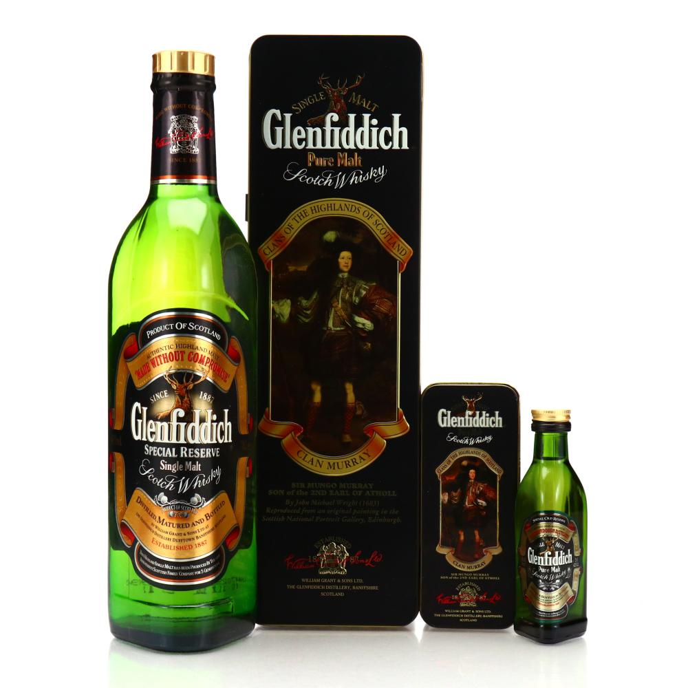 Glenfiddich Clans of the Highlands with Miniature 1990s / Clan Murray