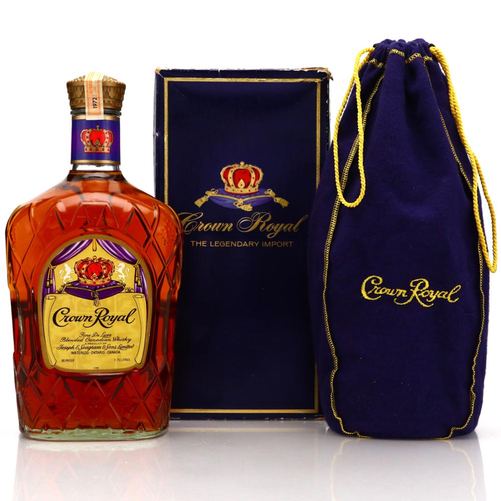 Seagram's Crown Royal 1972 Canadian Whisky 1.75 Litre