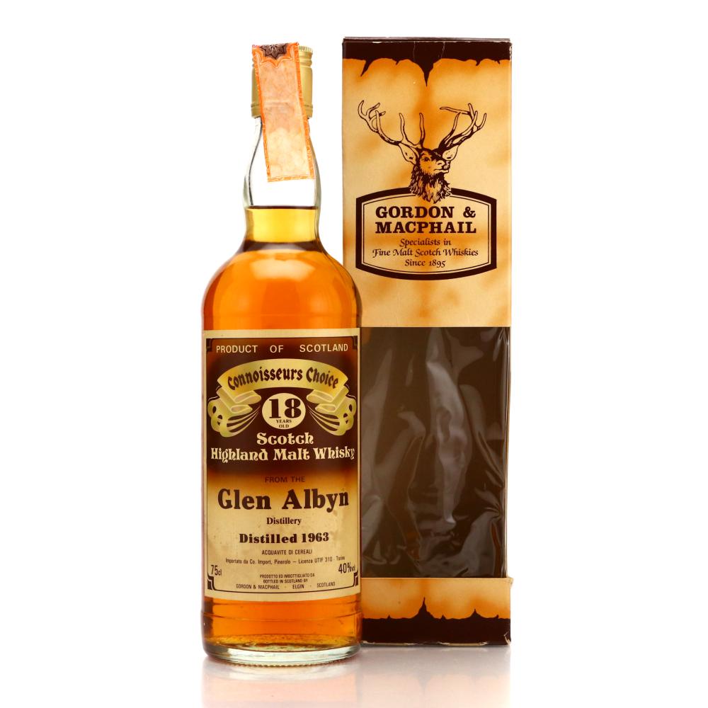 Glen Albyn 1963 Gordon and MacPhail 18 Year Old / Club delle Fattorie
