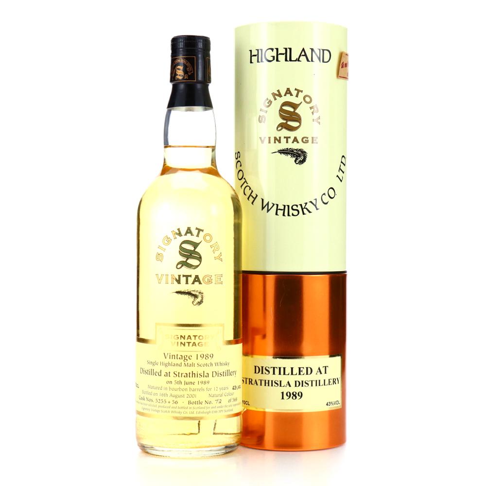 Strathisla 1989 Signatory Vintage 12 Year Old