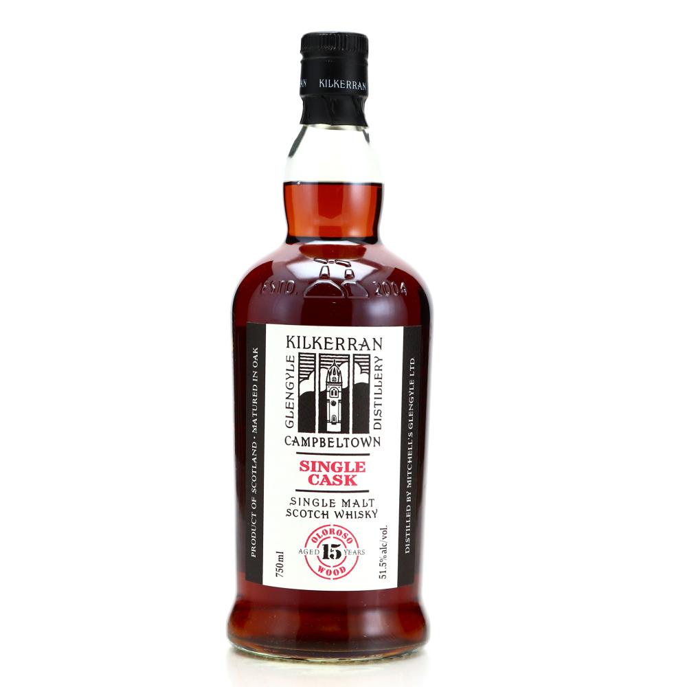 Kilkerran 2004 Single Oloroso Cask 15 Year Old 75cl / US Import - 15th Anniversary
