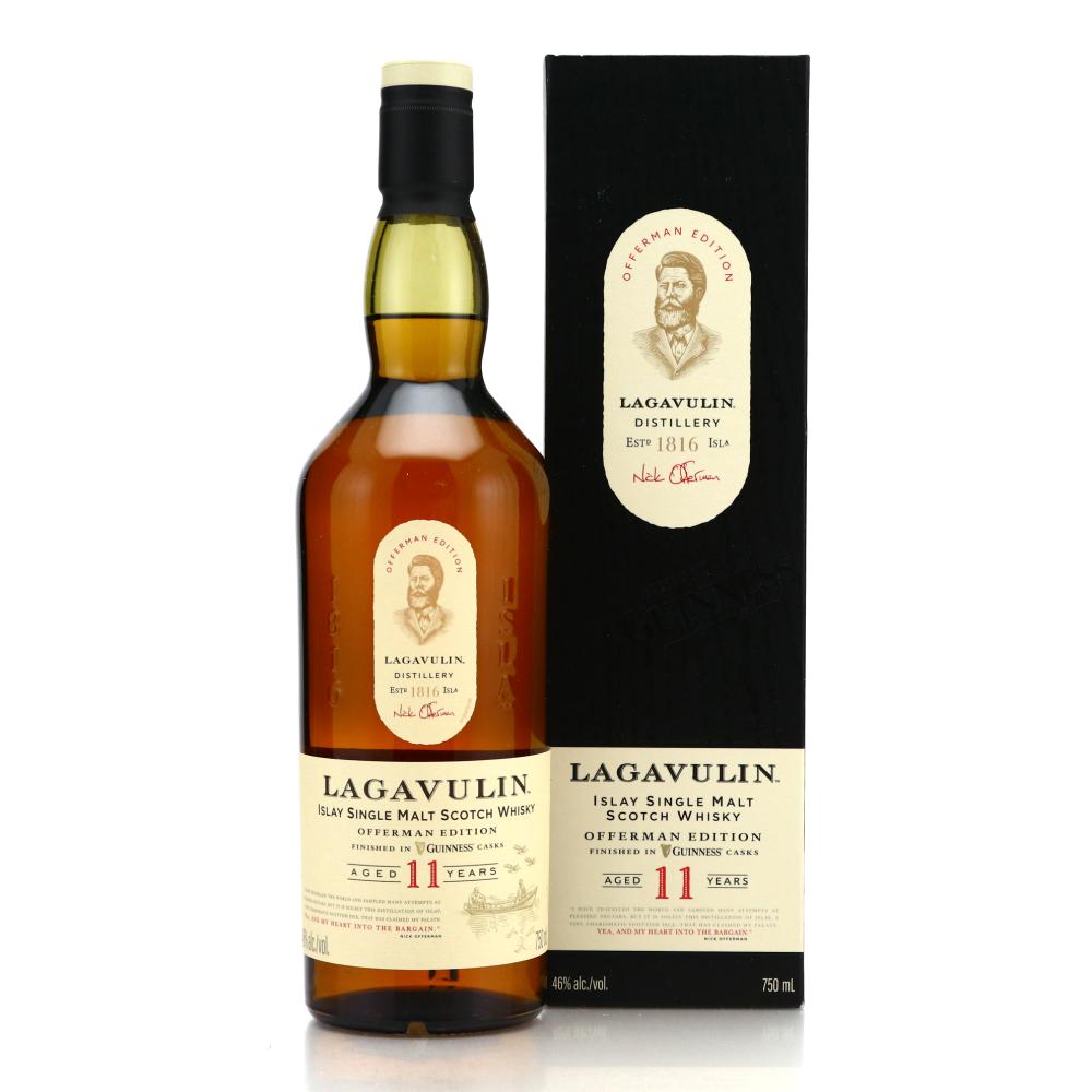 Lagavulin Offerman Edition 11 Year Old Guinness Cask Finish 75cl / US ImportLagavulin Offerman Edition 11 Year Old Guinness Cask Finish 75cl / US Import
