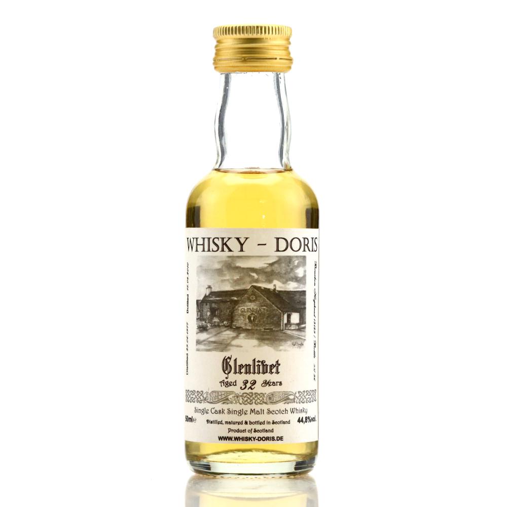Glenlivet Whisky Doris 32 Year Old Miniature