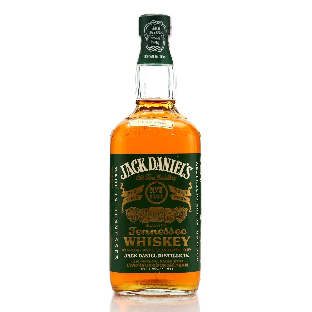 Jack Daniel's Old No.7 Green Label 80 Proof 1987